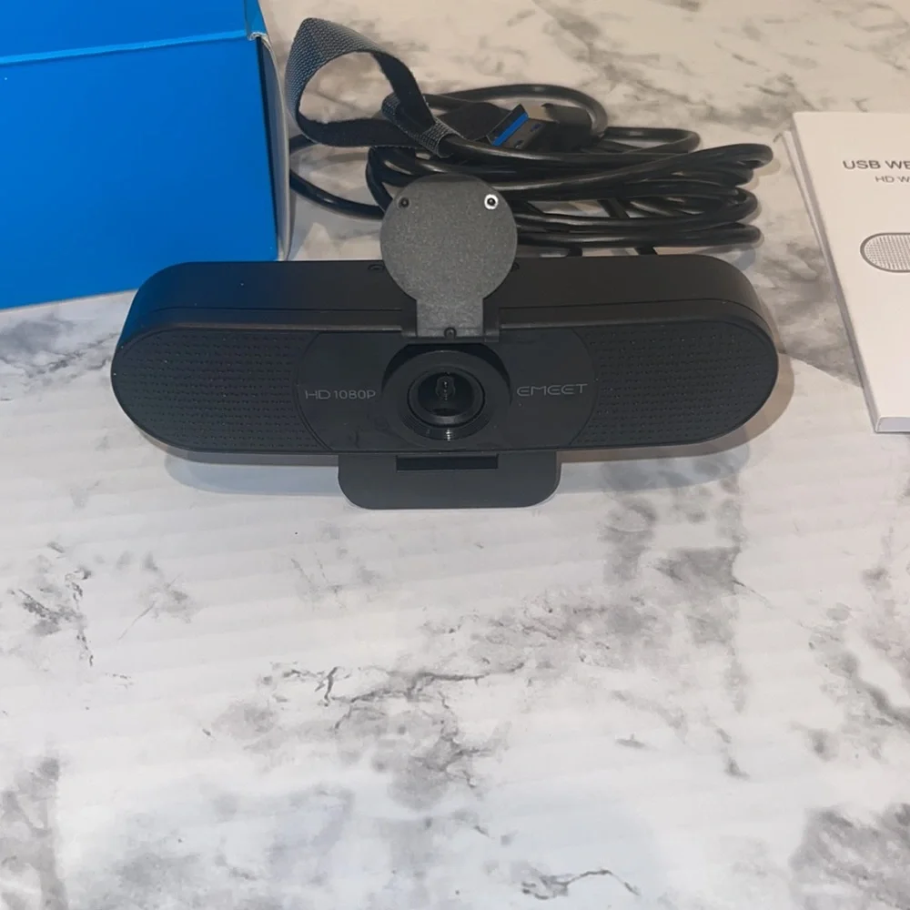 New- EMEET HD Webcam C960 with microphone 90 degree view